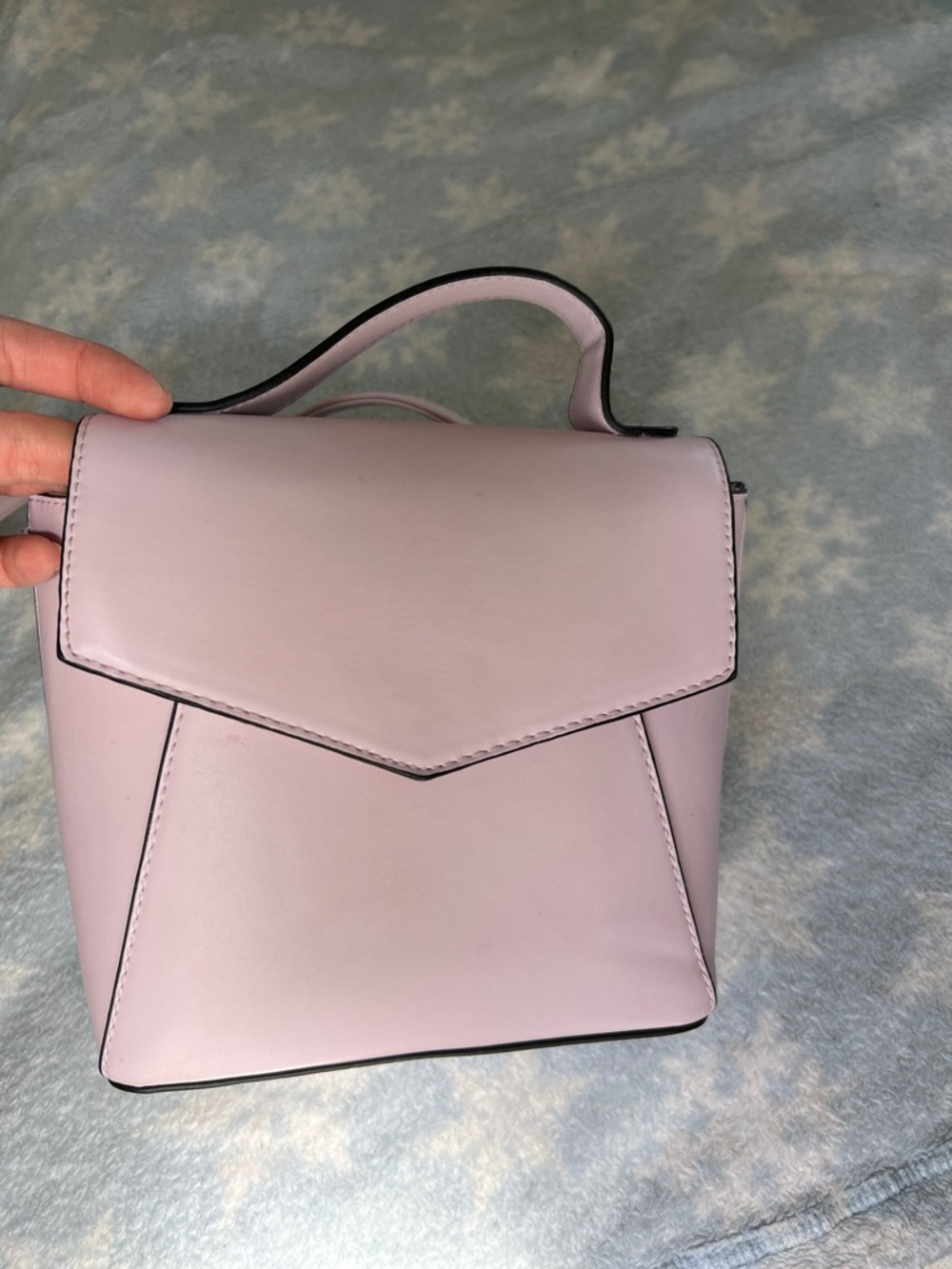 Stylish Lilac Top-Handle Women's Bag